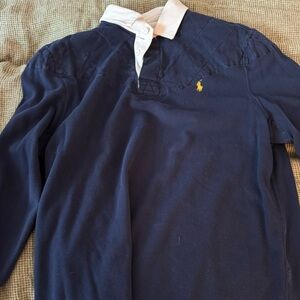 Polo Blue Rugby Shirt